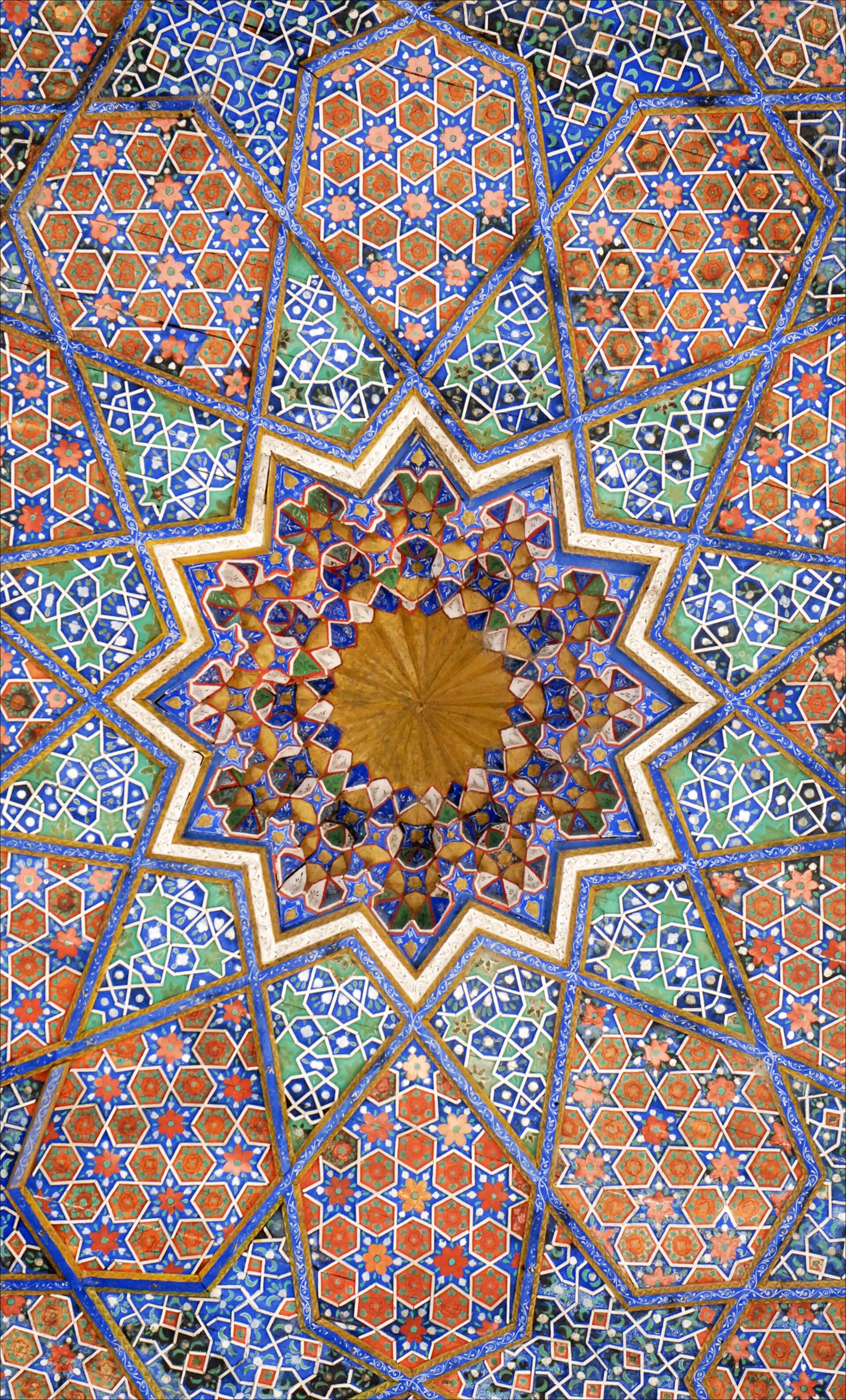 Décor de la mosquée Khodja Akhrar (Samarcande, Ouzbékistan) (5646835369)