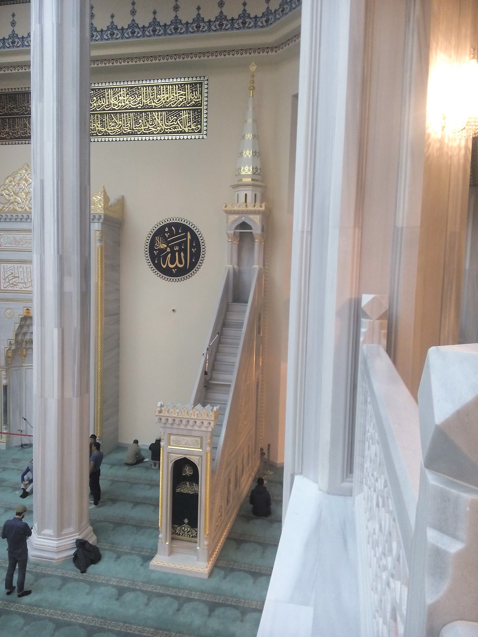 Moscow Cathedral Mosque. Minbar. 2015