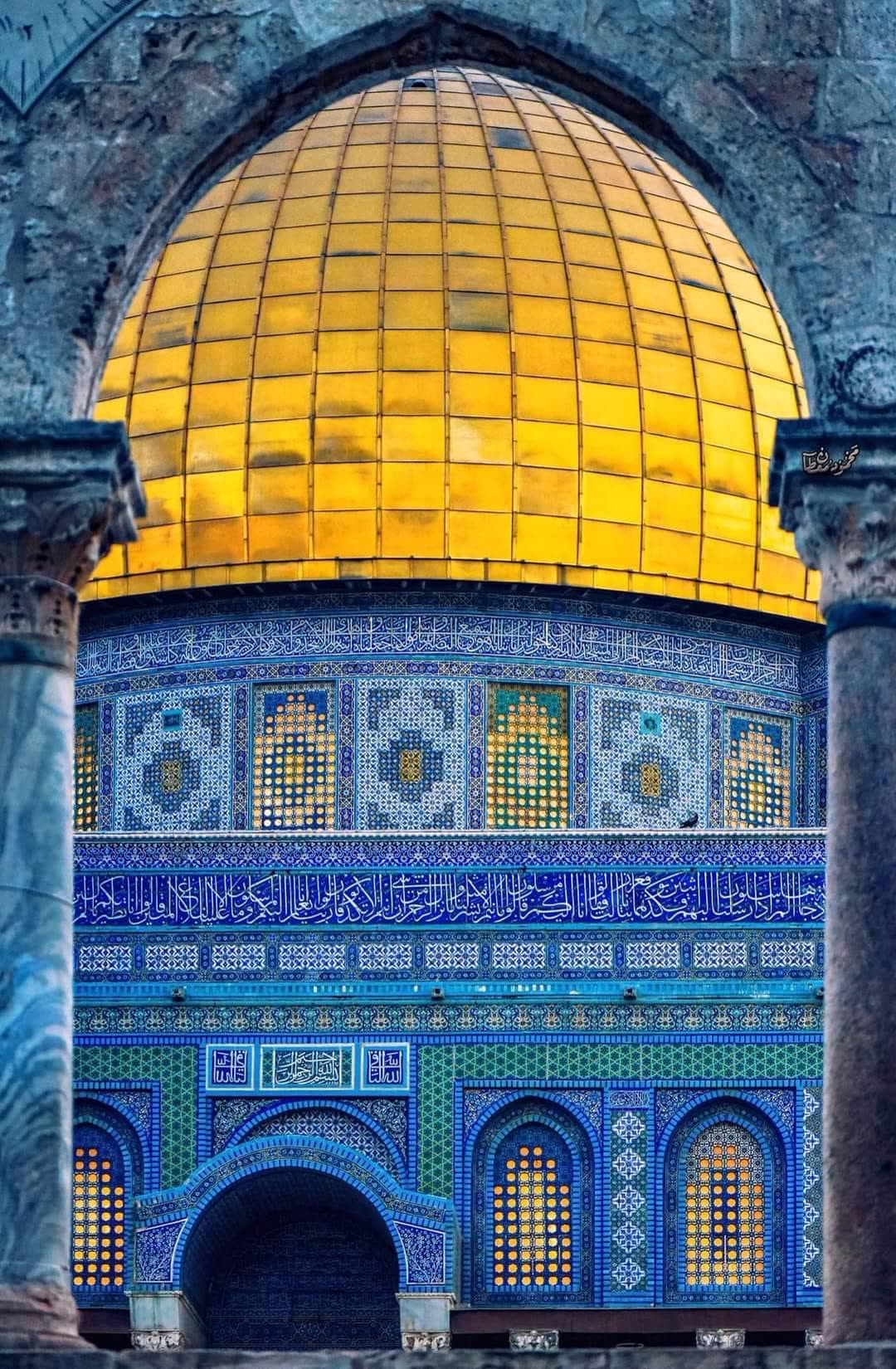 Best ever view Dome of the Rock in Jerusalem