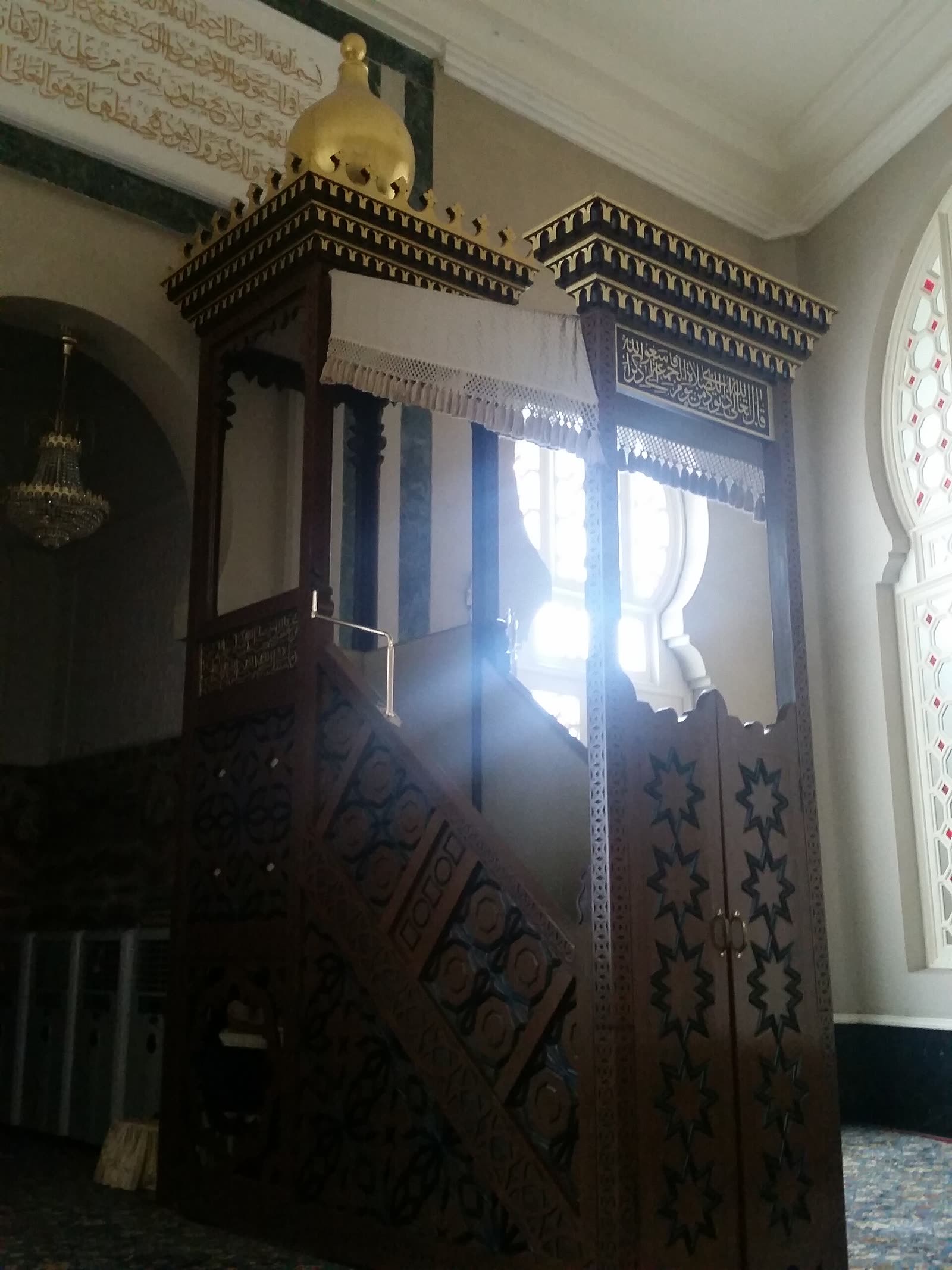 Minbar of the mosque