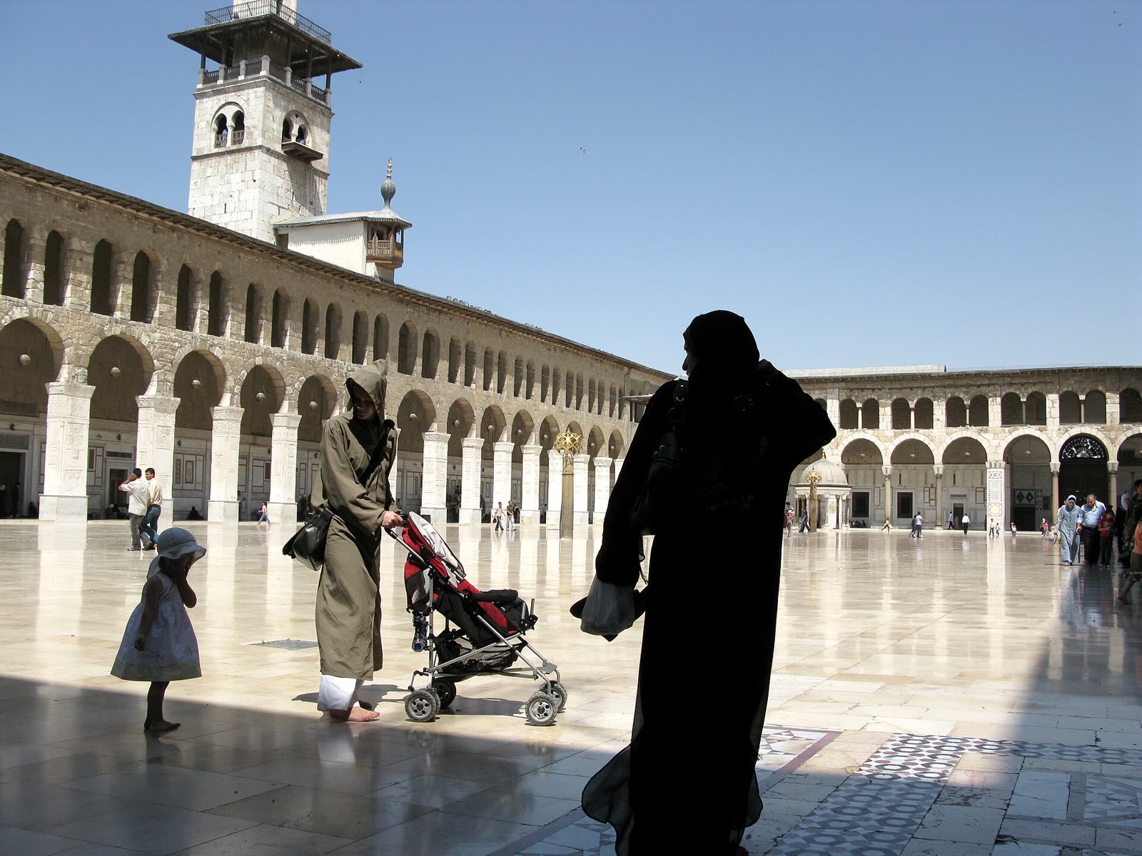 Damascus, Syria, The Umayyad Mosque, Great Mosque of Banu Umayya
