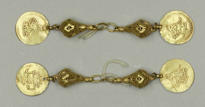 Pendant with Coins, One of a Pair